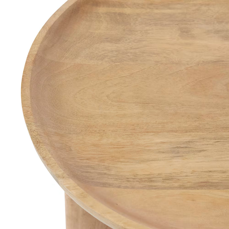 Cove Side Table - Natural – The Furniture Gallery