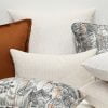 Coco Piped Cushion - Botanical Grey