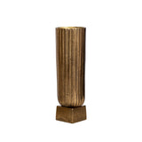 Cylinder Small Vase - Brass Antique