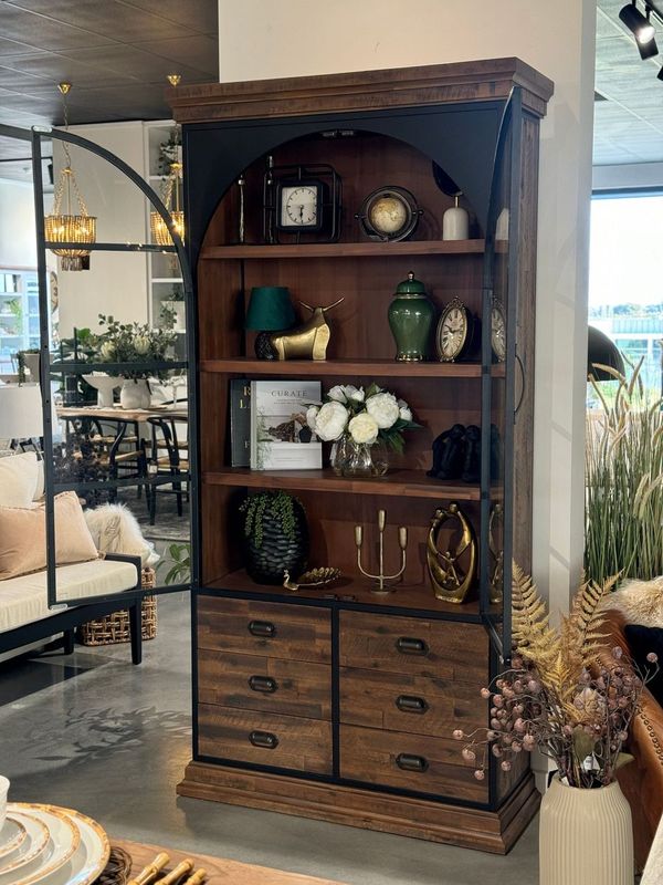 Artisan Bookcase with 6 Drawers