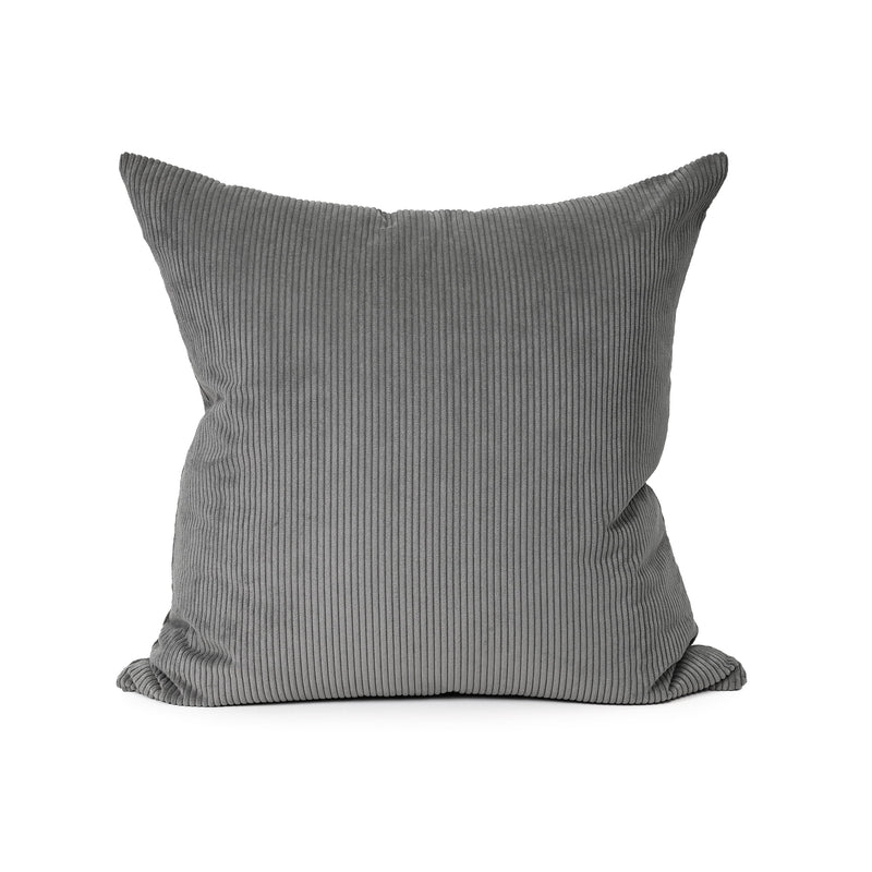 Cord Cushion - Grey