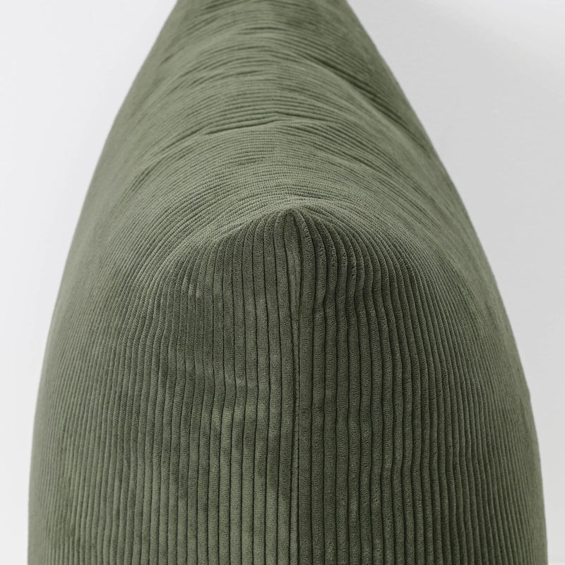 Cord Lumbar Cushion - Military Green