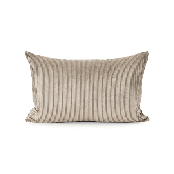 Cord Lumbar Cushion - Oatmeal