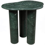 Netta Marble Side Table - Green