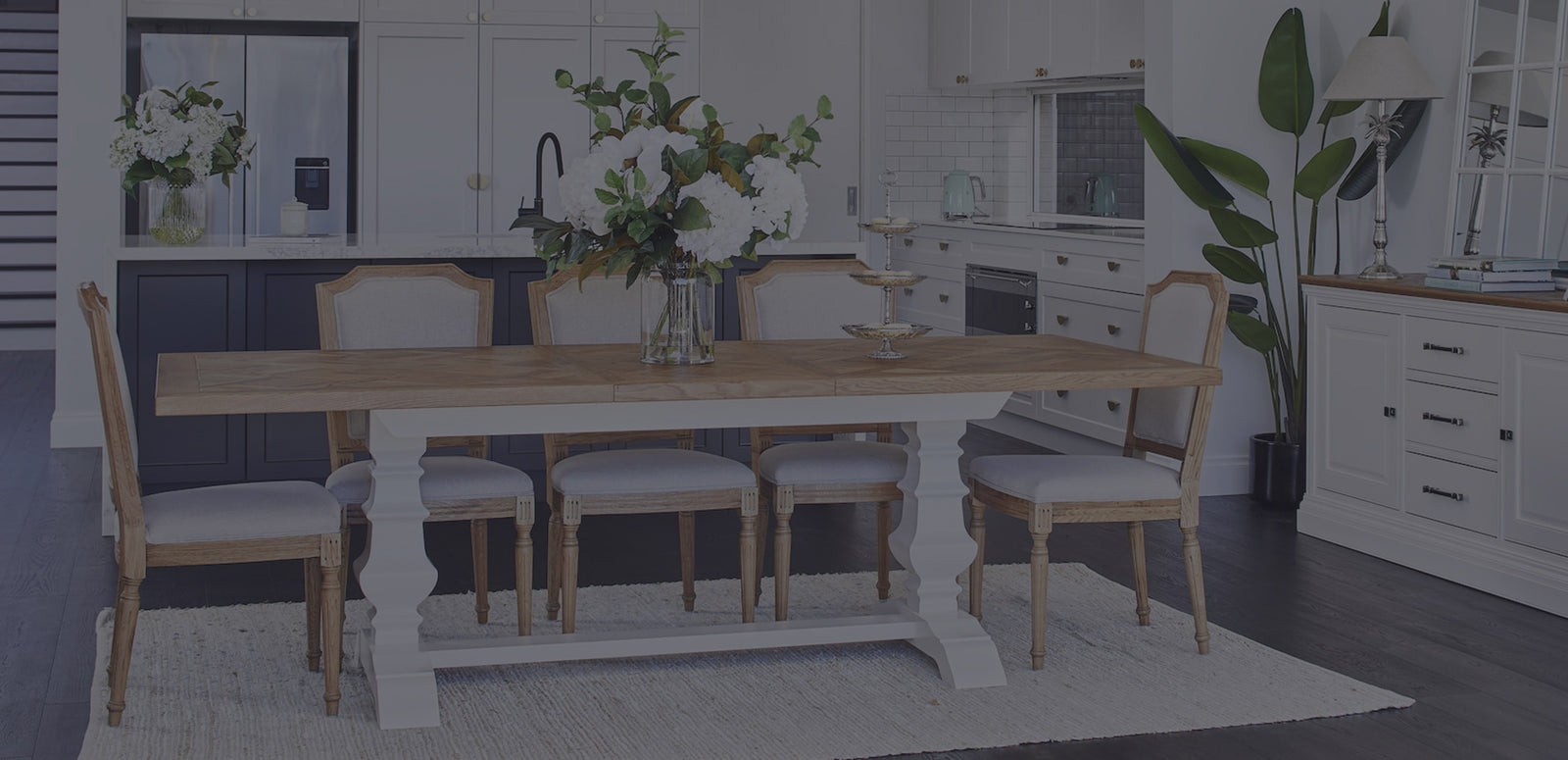 Featuring a statement natural edge, the Ignacio is crafted from native West Australian solid Marri timber, bringing raw beauty and strength to the dining room.