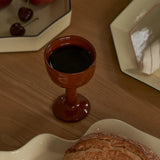 Drift Goblet Pair - Rust