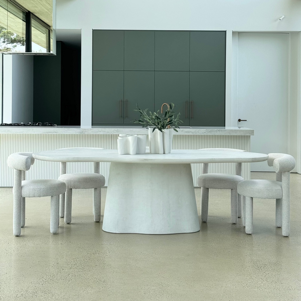 Iliad 2400 Dining Table - White