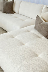Lyla 3 Seater with Chaise - Cloud Optical