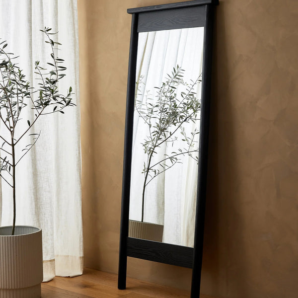 Easton Floor Mirror - Black