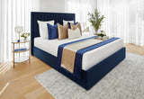 Edison Bed - Blue Velvet
