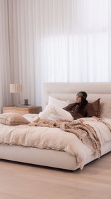 Elodie Bed with Gas Lift Storage Under Mattress