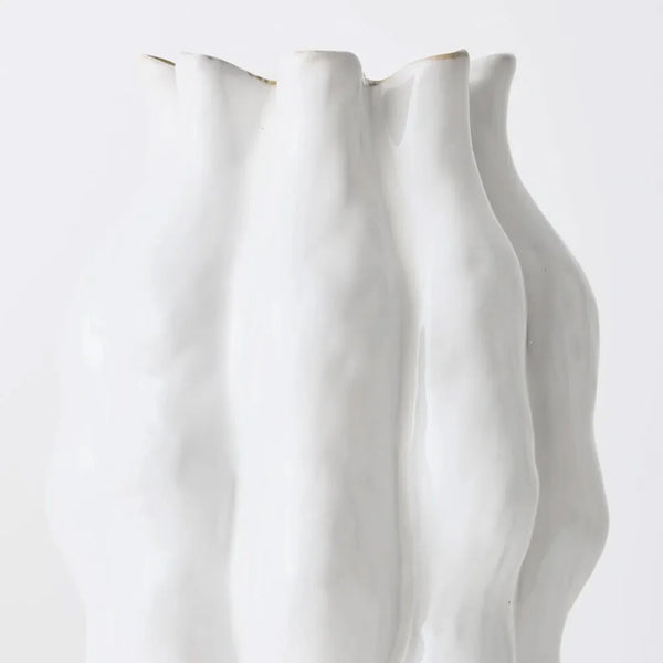 Eudora Vase - White