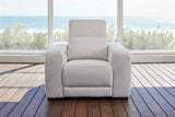 Evelyn Single Power Recliner - Pearl