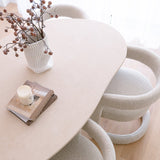Iliad 2400 Dining Table - Sand