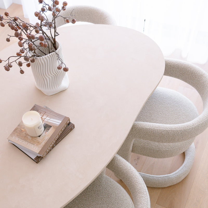 Iliad 2400 Dining Table - Sand