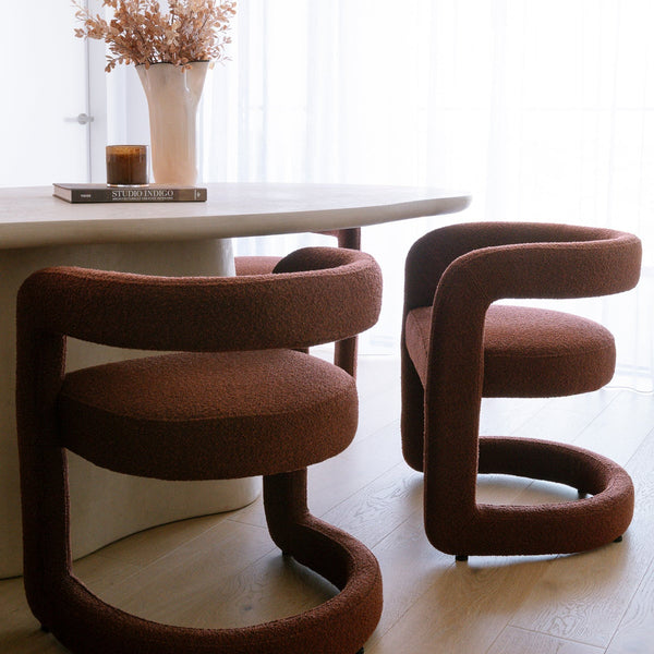 Solange Dining Chair - Clay