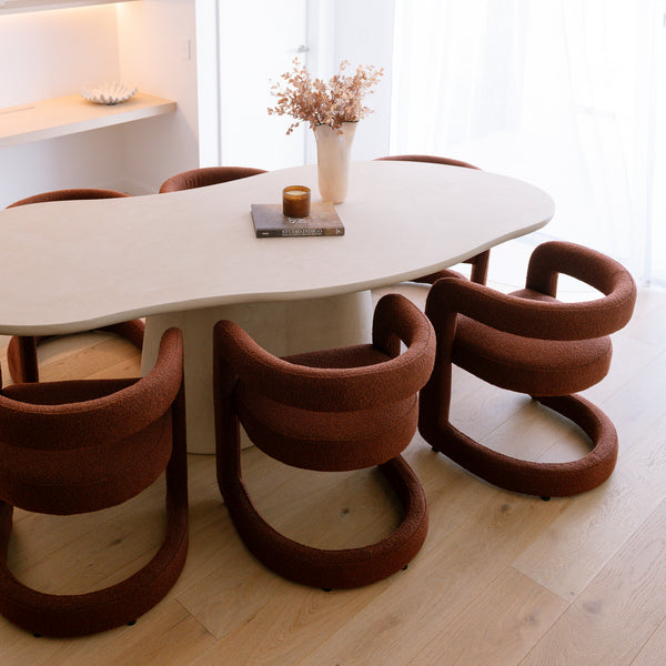 Solange Dining Chair - Clay