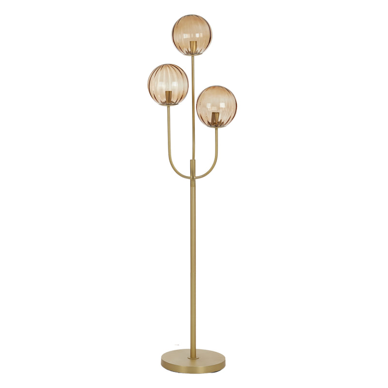 Romola Metal/Glass Floor Lamp