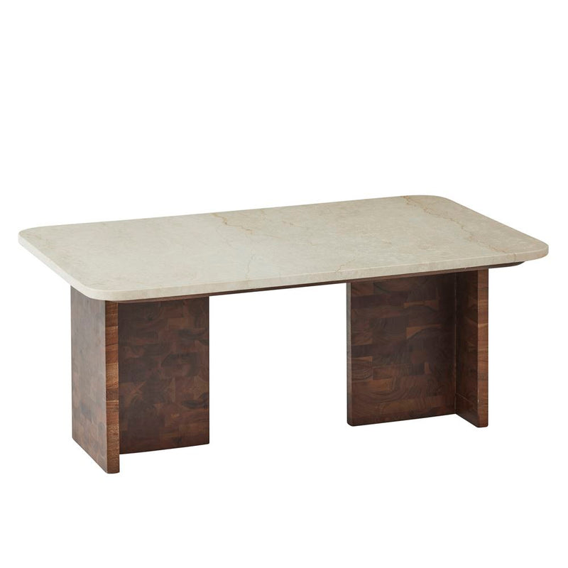 Dalton Marble Wood Table