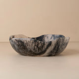Flow Resin Large Salad Bowl - Smoke
