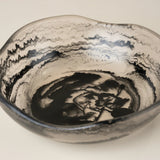 Flow Resin Large Salad Bowl - Smoke