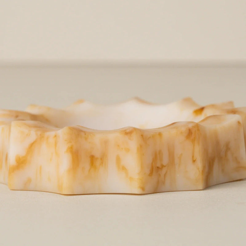 Flow Resin Sun Dish - Iced Coffee