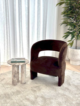 Formes Armchair - Chocolate