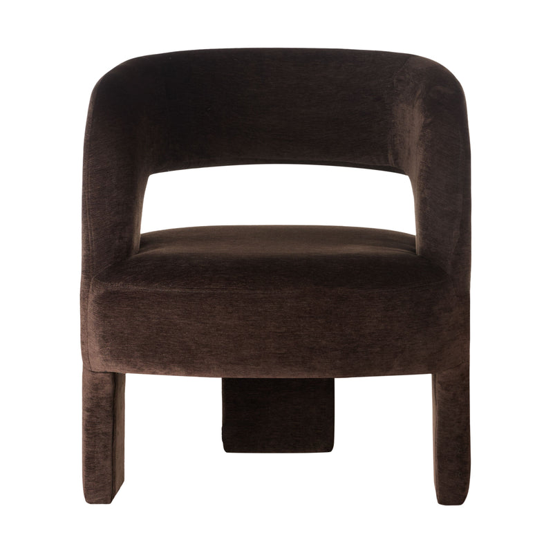 Formes Armchair - Chocolate