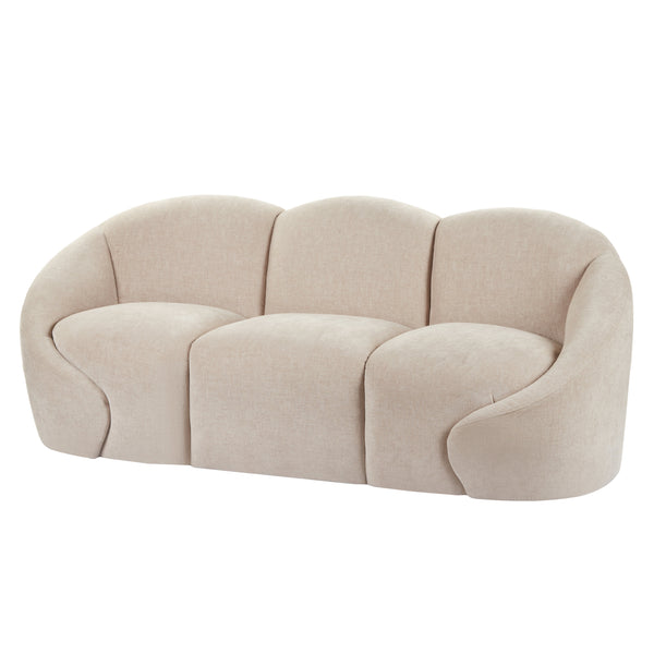 Formes Curved 3 Seater Sofa