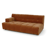 Valletta 2.5 Seater with LHS Arm - Mystique Biscoff