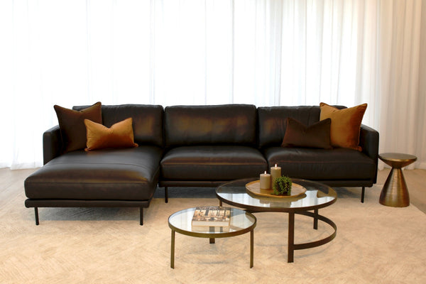 Brooklyn Leather Chaise
