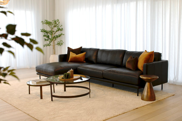 Brooklyn Leather Chaise
