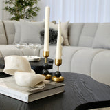 Seaweed Pillar Candle - White