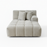 Valletta RHS Chaise - Mystique Grey Gum