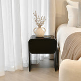 Oslo Bedroom Side Table - Black