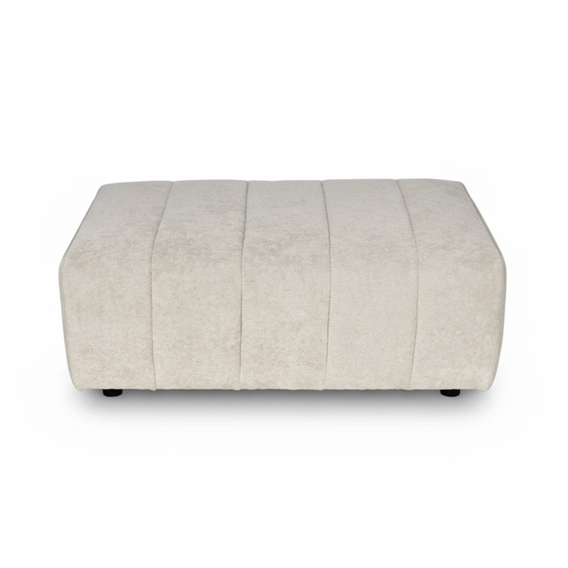 Laurent Ottoman - Cuddle Cobblestone