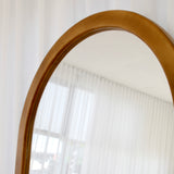 James Floor Mirror - Walnut