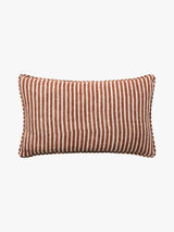 Gia Reversible Linen Cushion - Terracotta