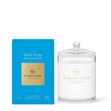 Glasshouse Bora Bora Bungalow 380g Candle - Cilantro & Orange Zest