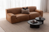Arlo Full Aniline Leather 4 Seater Sofa