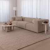 Saatchi 3 Seater - Preston Marshmallow