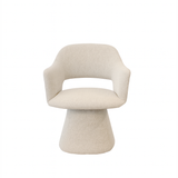 Michel Swivel Dining Chair - Sand