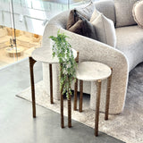 Cleo Marble Side Table