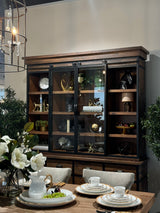 Artisan Display Cabinet with 2 Sliding Doors