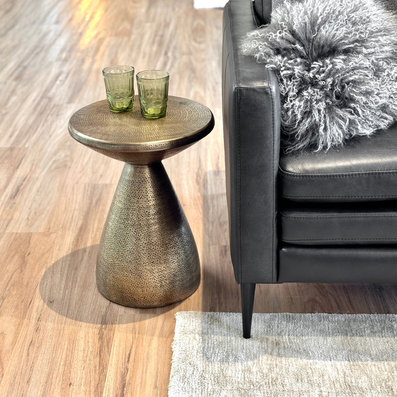 Banbury Hand Beaten Brass Table