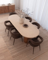 Panama 2400 Oval Dining Table