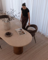 Panama 2400 Oval Dining Table