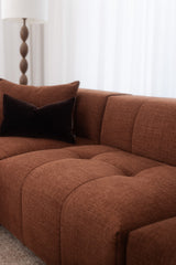 Saatchi 5 Piece Corner Modular - Preston Cinnamon