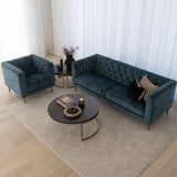 Bloomsburg 3 Seater Sofa - Indigo