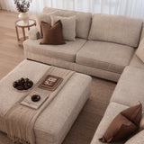 Plaza Corner Lounge - Parchment